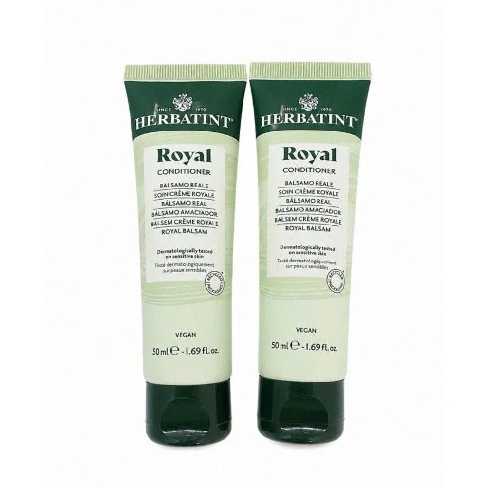 Herbatint Royal Conditioner Lot of 2 50ml 1.69oz Vegan Travel Size NEW No Box